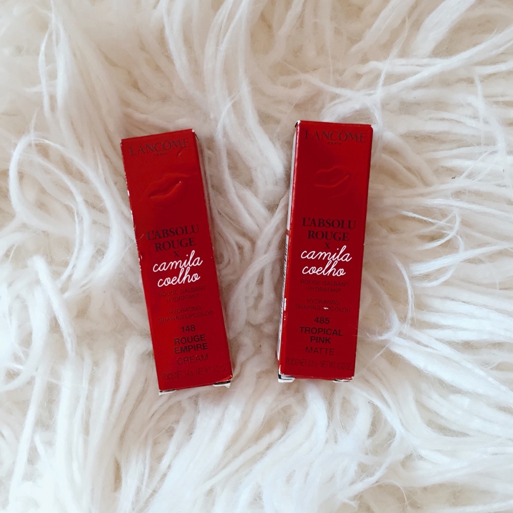 Lancome L'Absolu Rouge x Camila Coelho